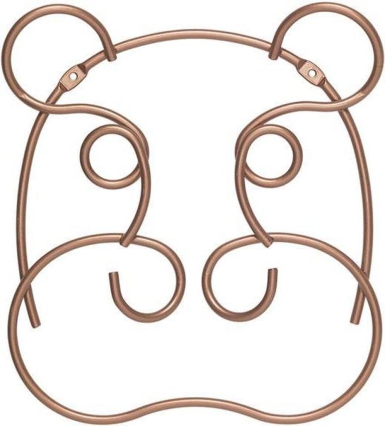 Tomado Metaltex Kapstok Safari Hippo Incl. bevestigingsmateriaal | Kopen bij Flickmyhouse