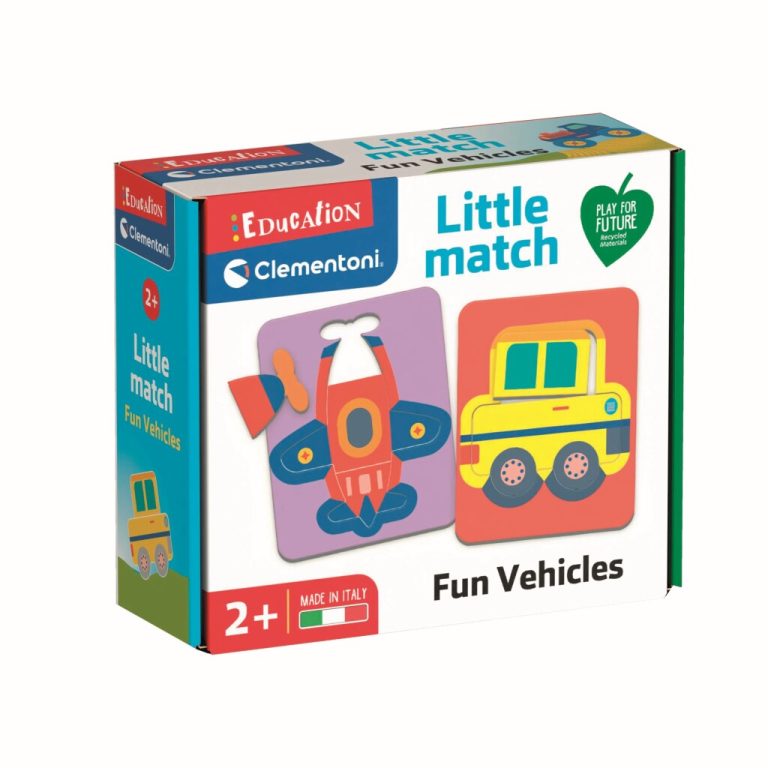 Clementoni Little Match Fun Vehicles | Kopen bij Flickmyhouse
