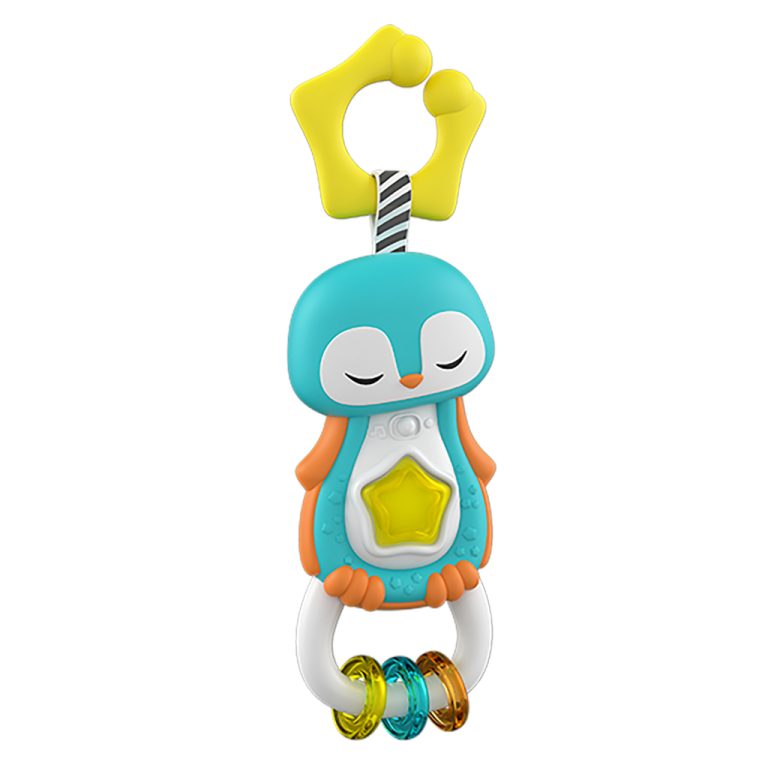 Clementoni Baby Pinguïn Rammelaar + Licht en Geluid | Kopen bij Flickmyhouse