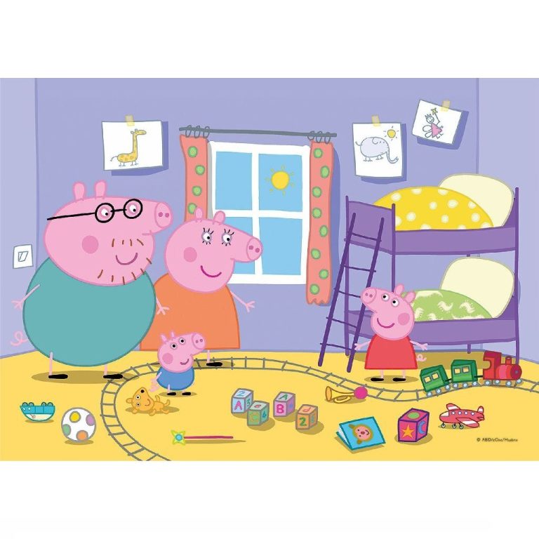 Clementoni Supercolor Puzzel Peppa Pig 2x20 Stukjes | Kopen bij Flickmyhouse