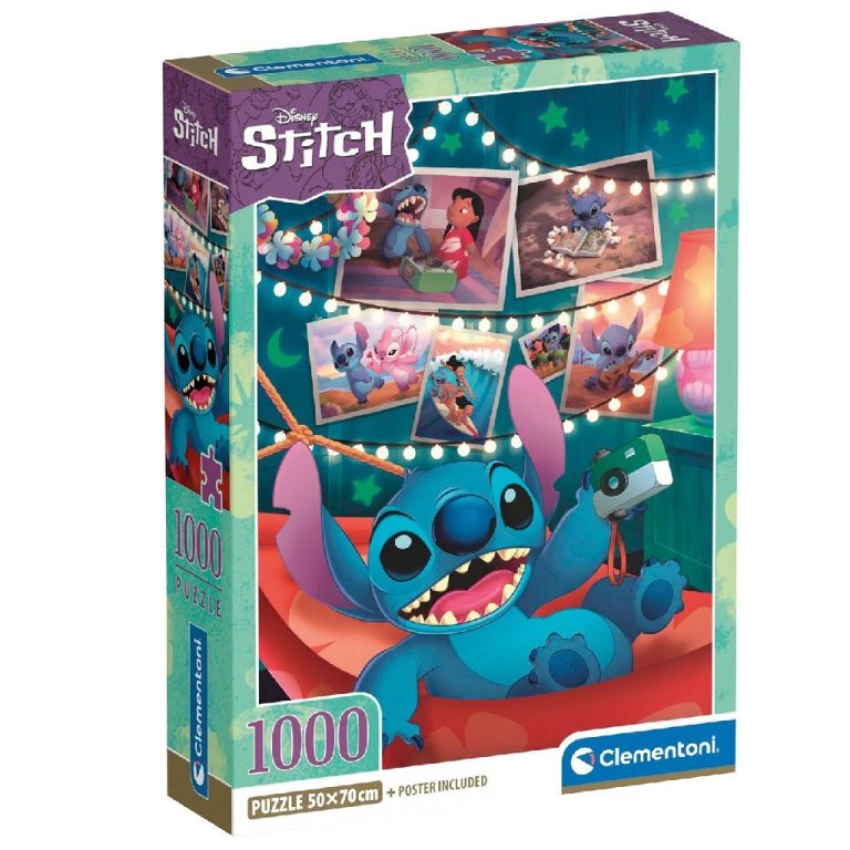 Clementoni Puzzel Disney Stitch 1000 Stukjes | Kopen bij Flickmyhouse