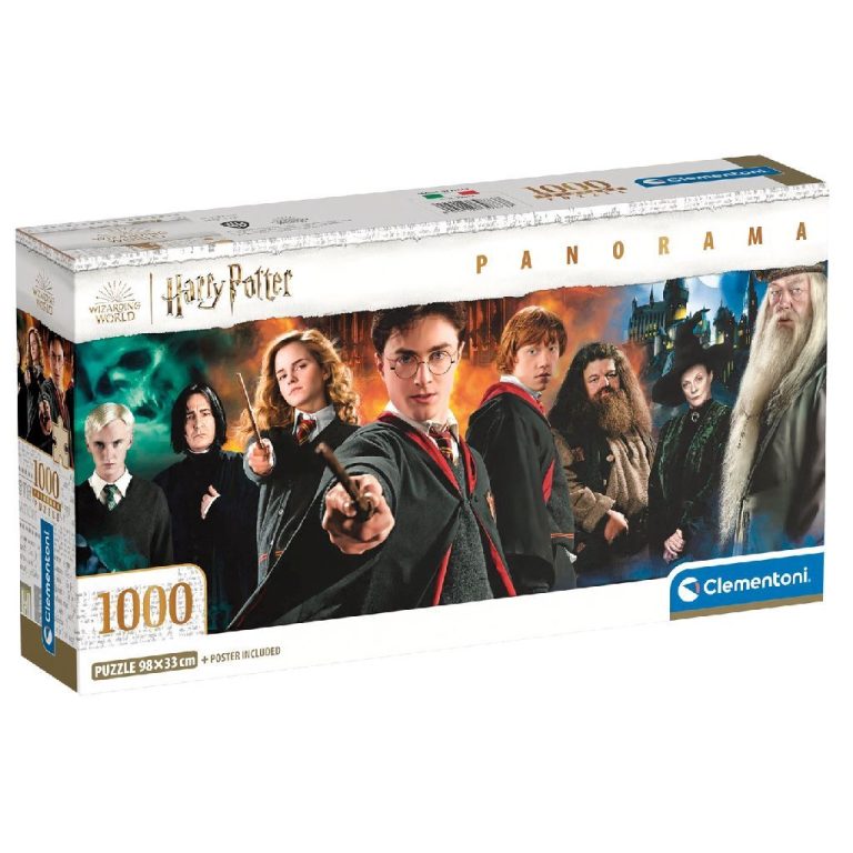 Clementoni Panorama Puzzel Harry Potter 1000 Stukjes + Poster | Kopen bij Flickmyhouse