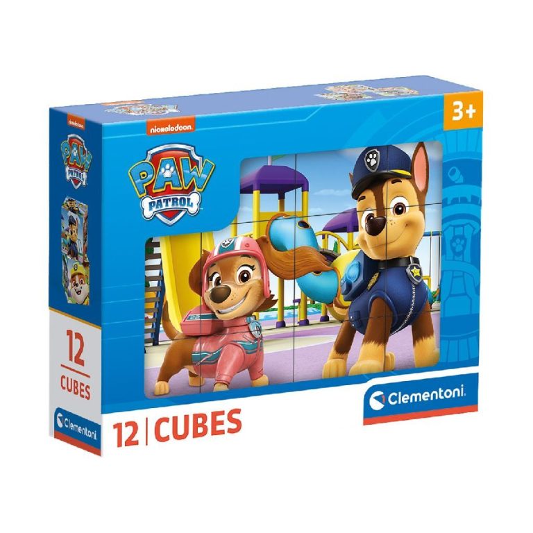 Clementoni Paw Patrol Blokpuzzel 12 Blokken | Kopen bij Flickmyhouse