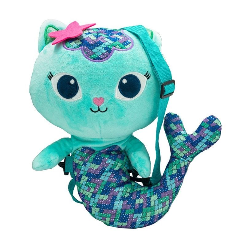 Gabby's Dollhouse 3D Rugtas Pluche Meerminkat | Kopen bij Flickmyhouse