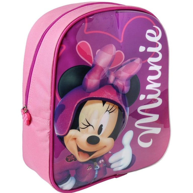 Disney Minnie Mouse Rugzak met Schrijfgedeelte + 2 Markers 25x31x10 cm Roze | Kopen bij Flickmyhouse