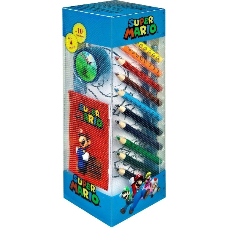 Super Mario Kleurset 35-delig | Kopen bij Flickmyhouse
