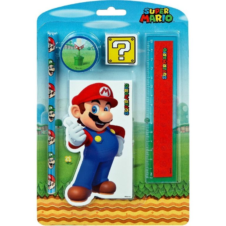 Super Mario Schrijfset | Kopen bij Flickmyhouse