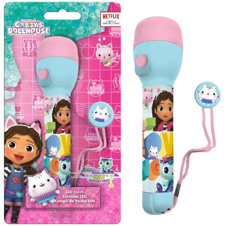 Gabby's Dollhouse Zaklamp 16 cm | Kopen bij Flickmyhouse