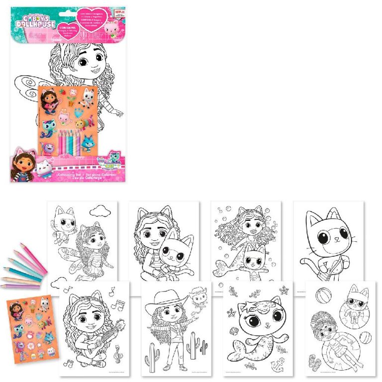 Gabby's Dollhouse Kleurset | Kopen bij Flickmyhouse