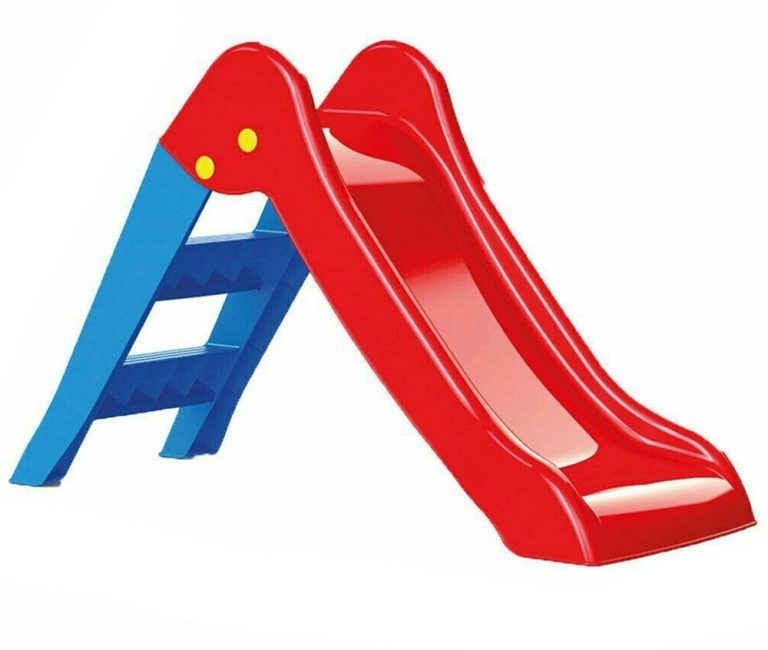 Dolu Glijbaan 70x111x47cm Blauw/Rood | Kopen bij Flickmyhouse