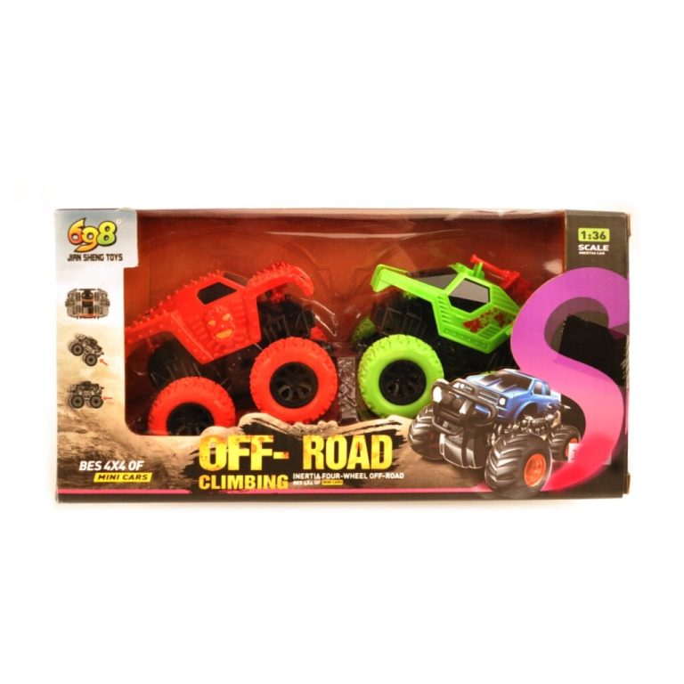 Off-Road 4x4 Auto 2 Stuks | Kopen bij Flickmyhouse