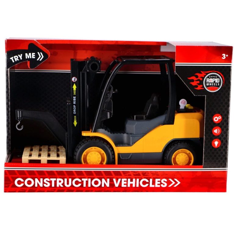 Rapid Wheels Heftruck + Licht en Geluid | Kopen bij Flickmyhouse