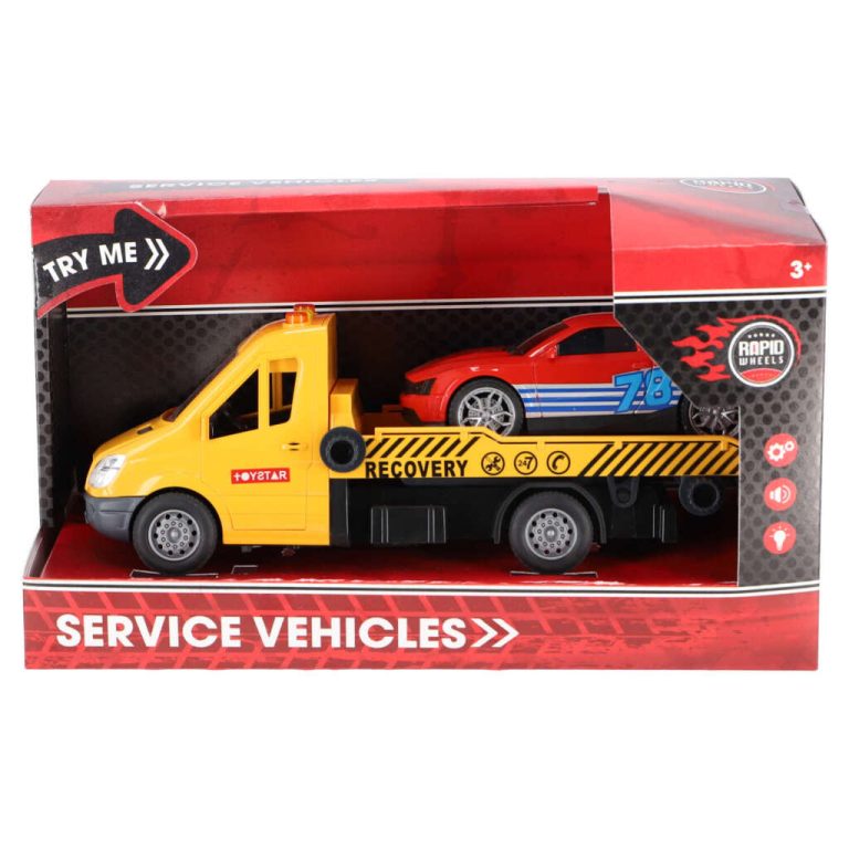 Rapid Wheels Sleepauto + Auto + Licht en Geluid | Kopen bij Flickmyhouse