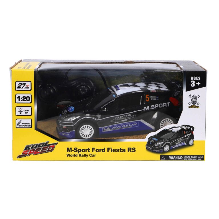 Kool Speed RC Ford M-Sport Fiesta RC WRC 1:20 + Licht | Kopen bij Flickmyhouse