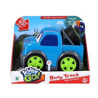 KiddyGo Pickup Truck 19 cm + Licht en Geluid Blauw | Kopen bij Flickmyhouse