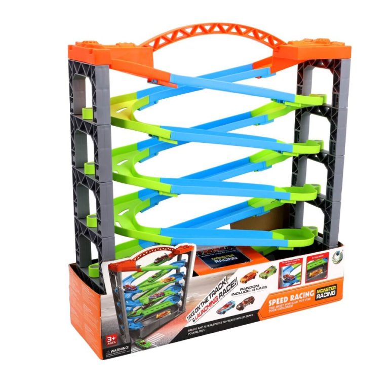 Racebaan Deluxe 5 Lagen + 2 Racewagens | Kopen bij Flickmyhouse