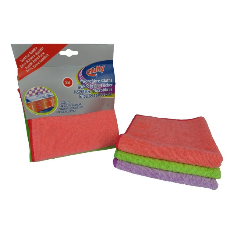 Multy Microvezeldoekjes voor Dagelijks Gebruik 3 Stuks | Kopen bij Flickmyhouse