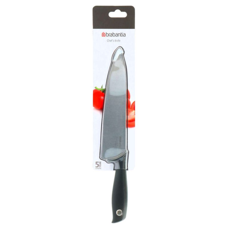 Brabantia Tasty+ Koksmes 33 cm Donkergrijs | Kopen bij Flickmyhouse