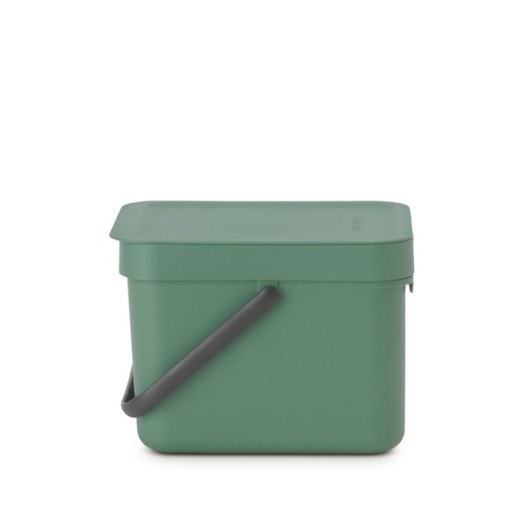 Brabantia Sort & Go Afvalemmer 6L Fir Groen | Kopen bij Flickmyhouse