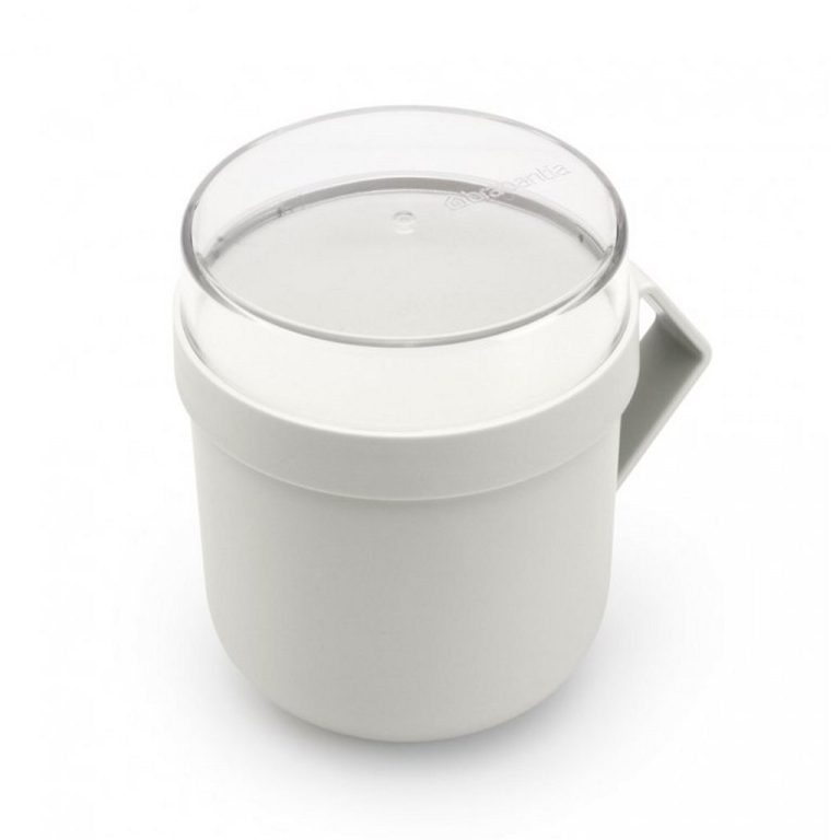 Brabantia Make & Take Soepbeker 0.6L Lichtgrijs | Kopen bij Flickmyhouse