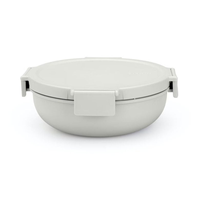 Brabantia Make & Take Salade Lunchkom 1.3L Lichtgrijs | Kopen bij Flickmyhouse