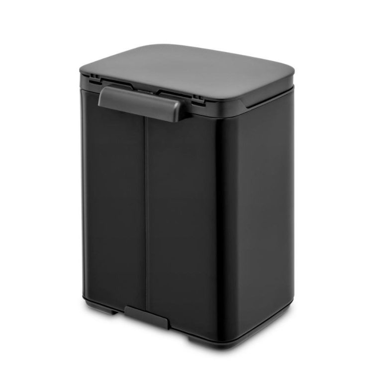 Brabantia Bo Afvalemmer 4L Mat Zwart | Kopen bij Flickmyhouse