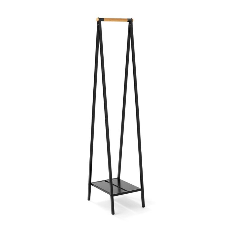 Brabantia Linn Kledingrek 47.6x34x170 cm Zwart | Kopen bij Flickmyhouse