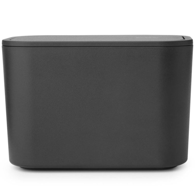 Brabantia MindSet Badkamer Afvalbakje Donkergrijs | Kopen bij Flickmyhouse