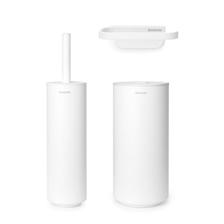 Brabantia MindSet Toiletaccessoires Set Wit | Kopen bij Flickmyhouse