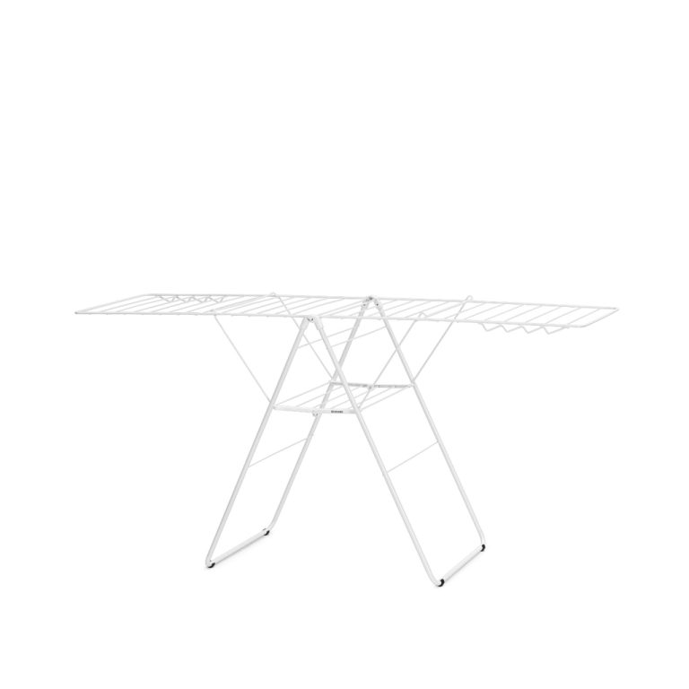 Brabantia HangOn Droogrek 25 m Drooglijn 98.4x50x59.2 cm Wit | Kopen bij Flickmyhouse