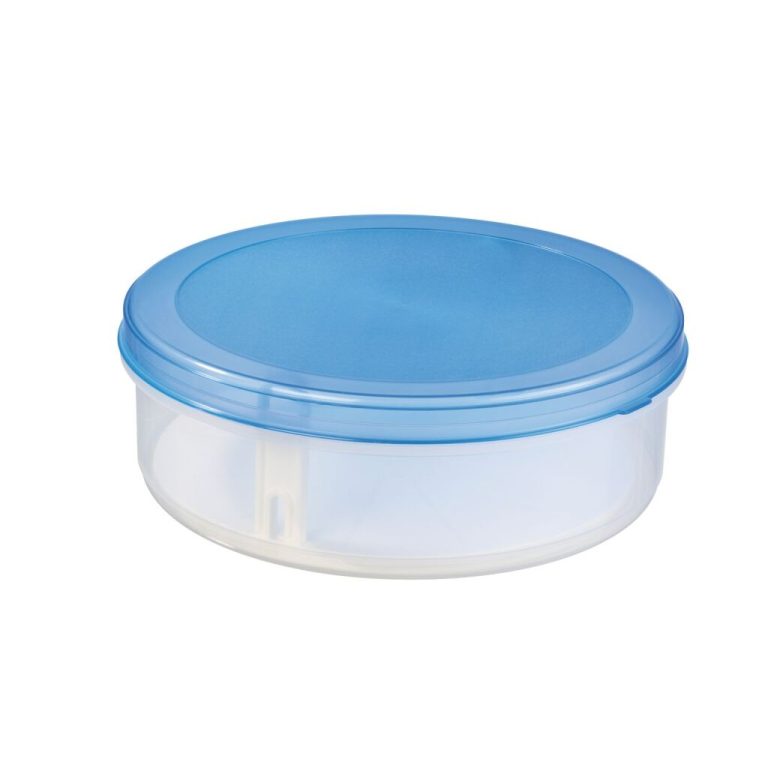 Sunware Club Cuisine Taartdoos 35x12 cm Blauw/Transparant | Kopen bij Flickmyhouse