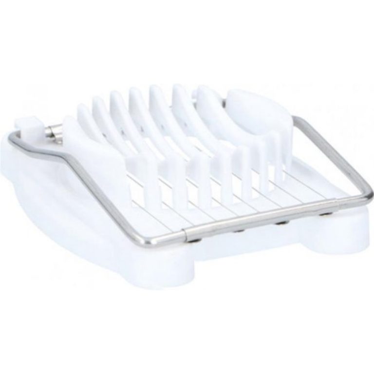 Alpina Eiersnijder 8x10x3 cm Wit/RVS | Kopen bij Flickmyhouse