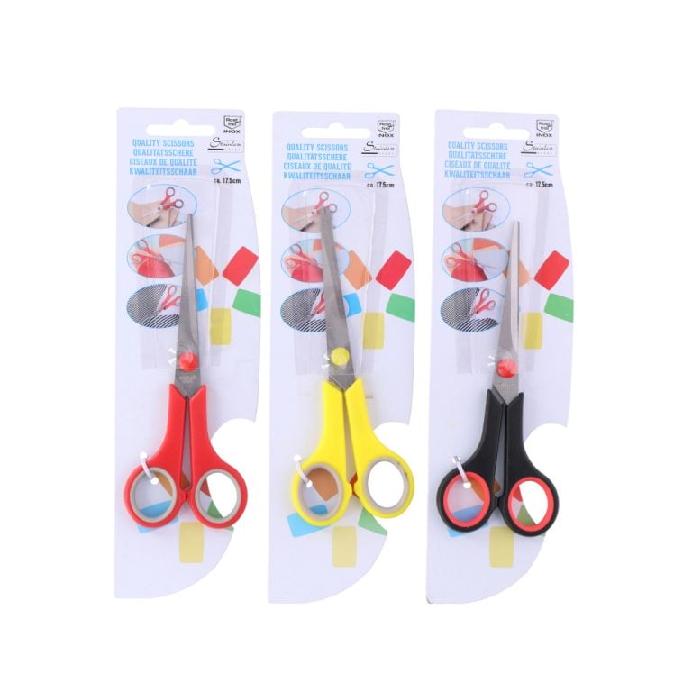 Schaar 17.5cm 3 Assorti Kleur | Kopen bij Flickmyhouse