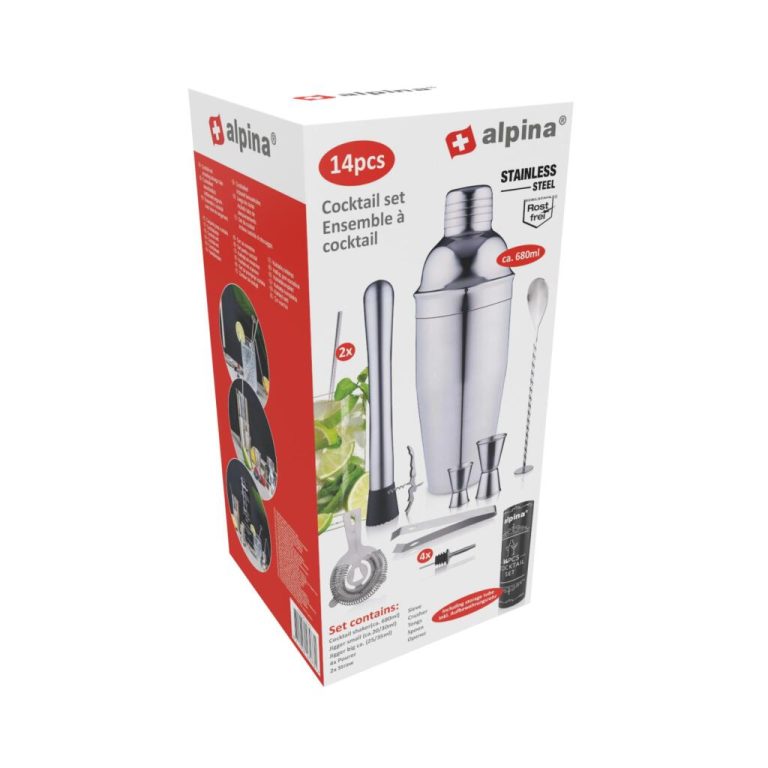 Alpina Cocktailset 14-delig | Kopen bij Flickmyhouse