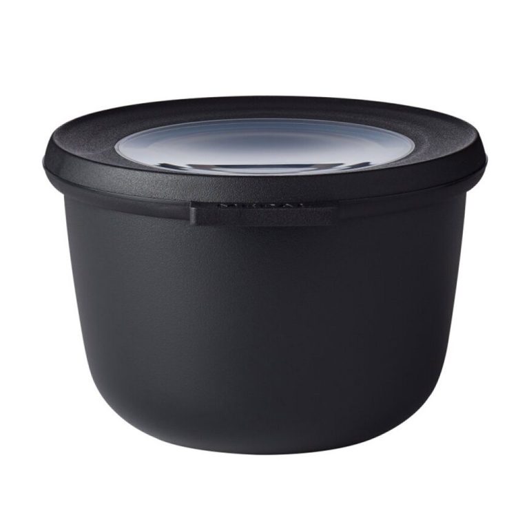 Mepal Cirqula Vershouddoos Rond 0.5L Nordic Black | Kopen bij Flickmyhouse