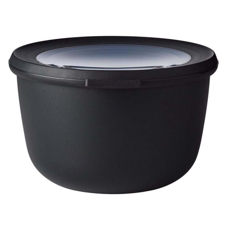 Mepal Cirqula Vershouddoos Rond 1L Nordic Black | Kopen bij Flickmyhouse