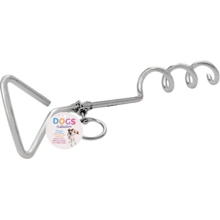 Metalen Grondpen voor Hondenlijn 40 cm | Kopen bij Flickmyhouse