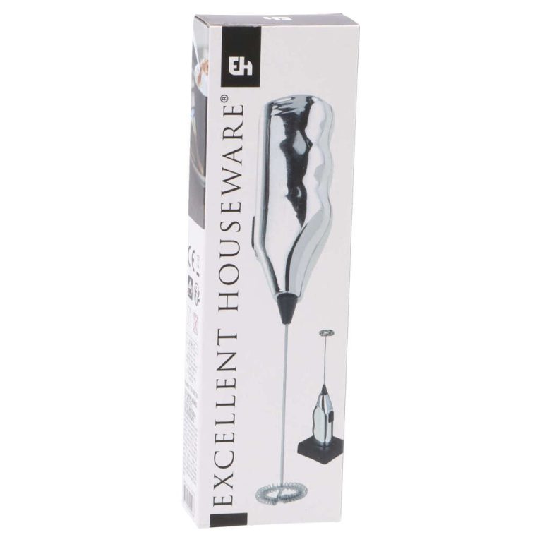 Excellent Houseware Melkklopper Chroom | Kopen bij Flickmyhouse
