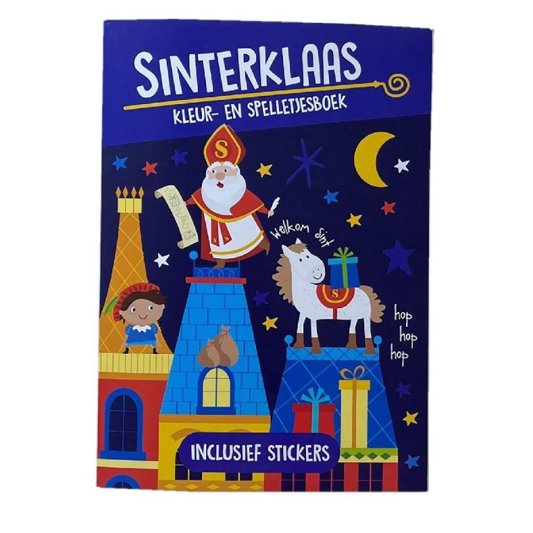 Sinterklaas Kleur -en Activiteitenboek | Kopen bij Flickmyhouse