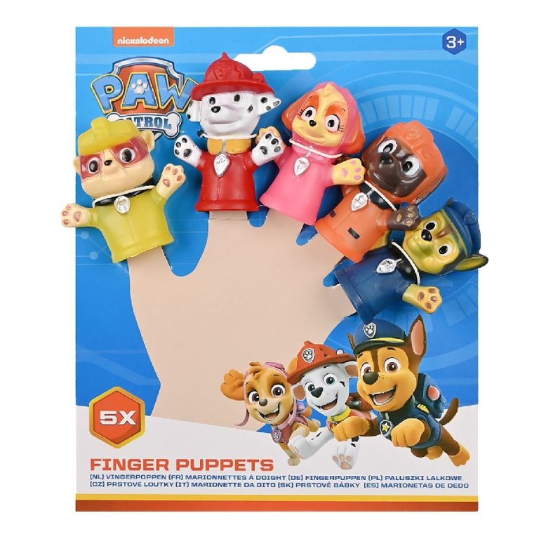 Paw Patrol Vingerpoppen 5-delig | Kopen bij Flickmyhouse
