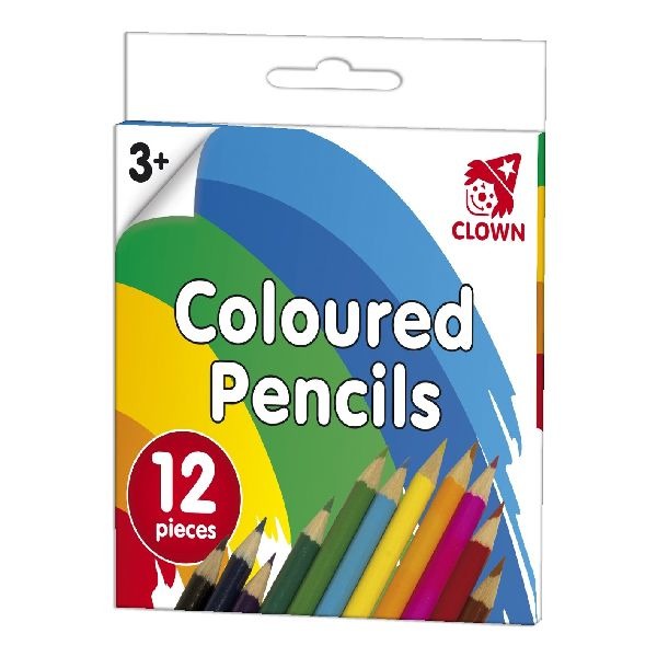 Clown Kleurpotloden 12 Stuks | Kopen bij Flickmyhouse