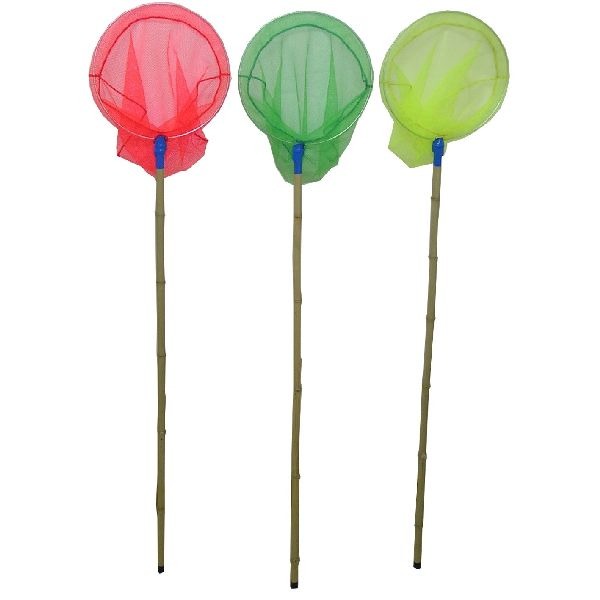 Bamboe Schepnet 124cm Verschillende Kleuren | Kopen bij Flickmyhouse