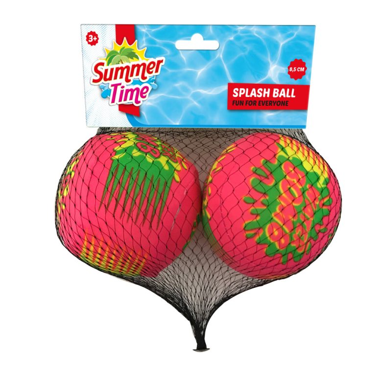 Summertime Splash Ballen 8.5 cm 2 Stuks | Kopen bij Flickmyhouse