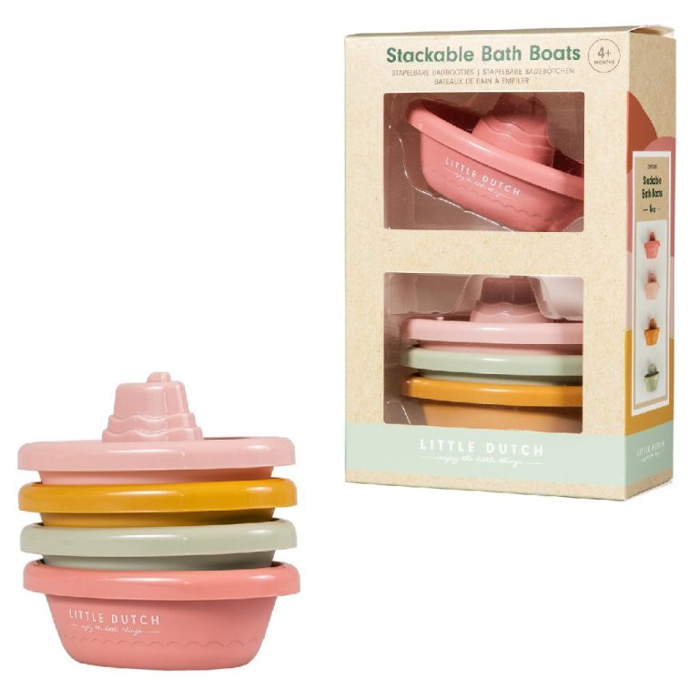 Little Dutch 4 Bad Bootjes Set Roze | Kopen bij Flickmyhouse