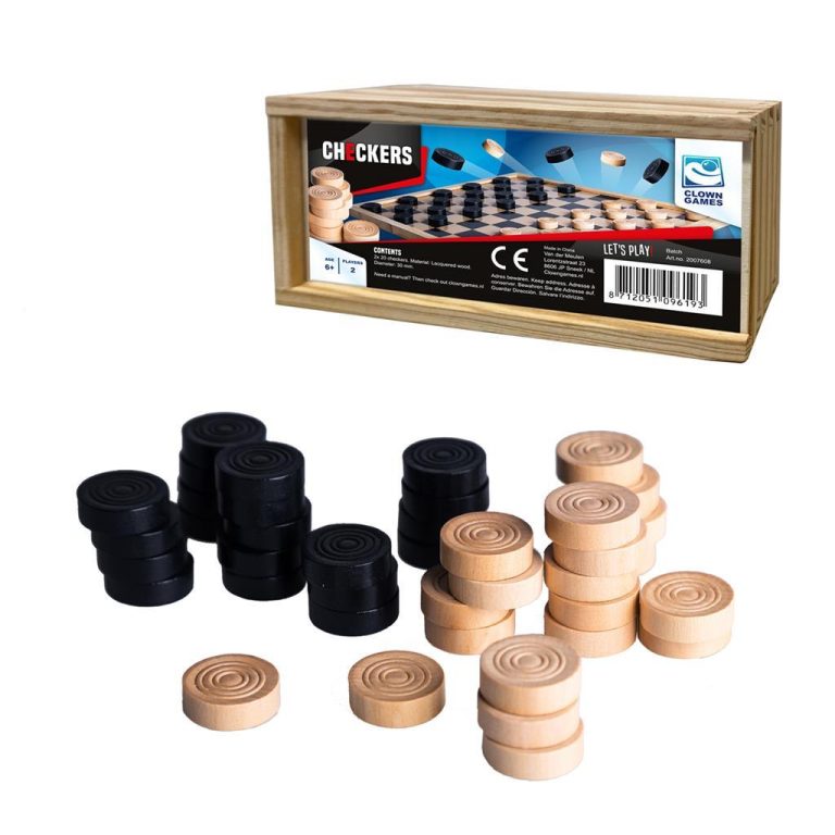 Clown Games Houten Damstenen | Kopen bij Flickmyhouse