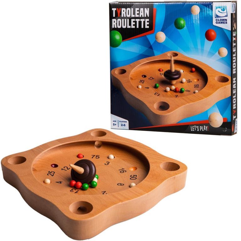 Clown Games Houten Tiroler Roulette | Kopen bij Flickmyhouse