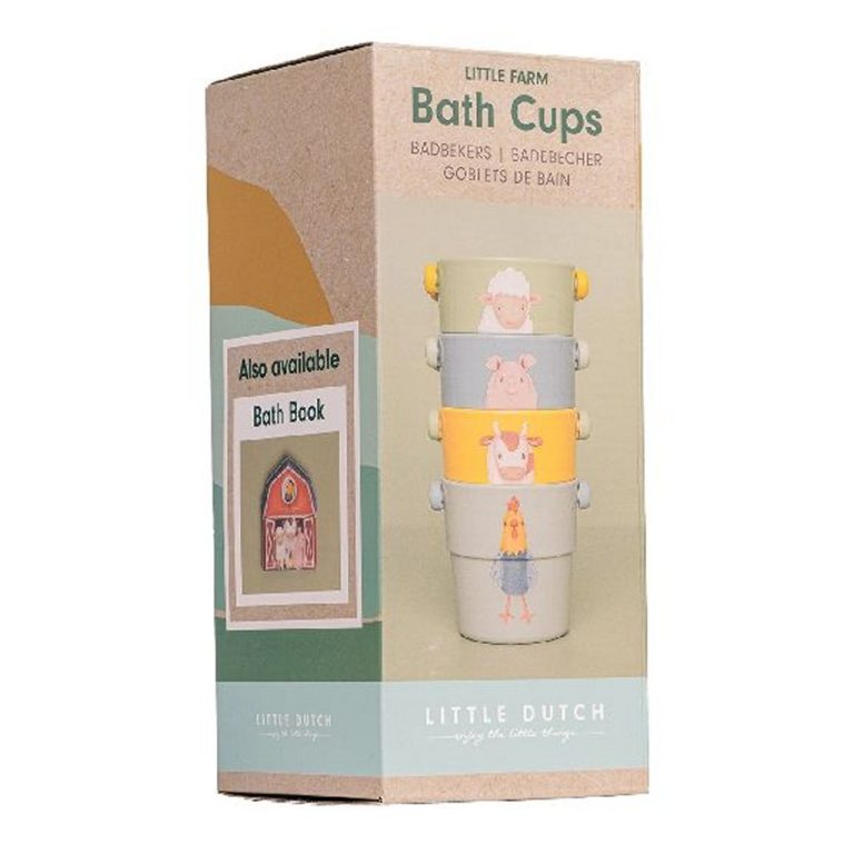 Little Dutch Farm Badbekers 4 Stuks | Kopen bij Flickmyhouse