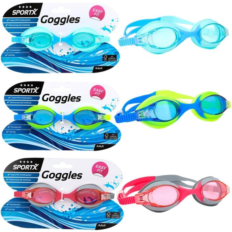 SportX Volwassenen Zwembril 4 Sterren Assorti | Kopen bij Flickmyhouse