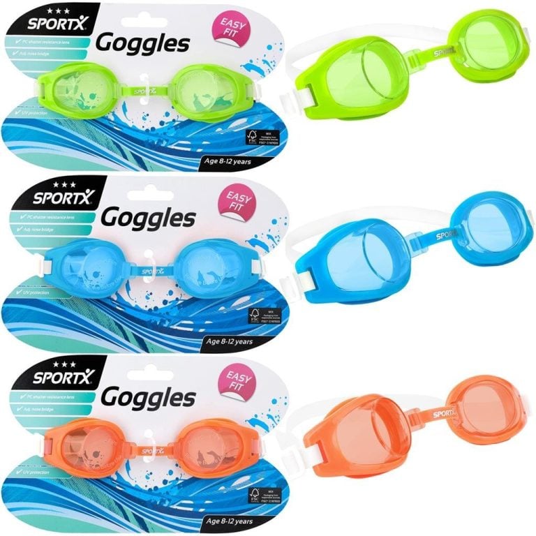 SportX Junior Zwembril 3 Sterren Groen/Blauw/Oranje Assorti | Kopen bij Flickmyhouse