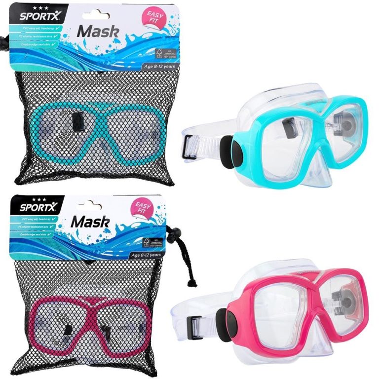 SportX Junior Zwemmasker 3 Sterren Assorti | Kopen bij Flickmyhouse